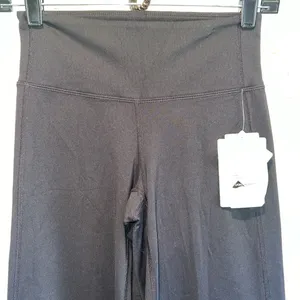 Athleta Pants Womens XS Black High Rise Chaturanga Athletic Pilayo Wide Leg NWT thumbnail 5