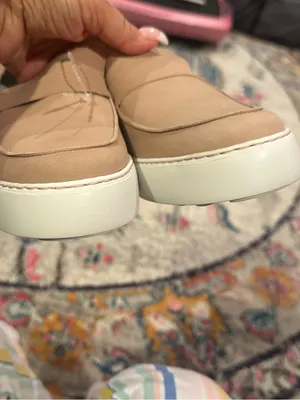 FLY LONDON Duli Platform Wedge Loafers Shoes Tan Beige Silver 40 thumbnail 7