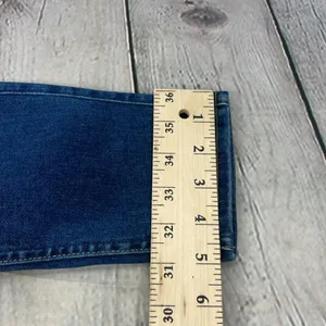 7 For All Mankind Blue The Ankle Skinny Jeans with Distressed Detail size 31 thumbnail 13
