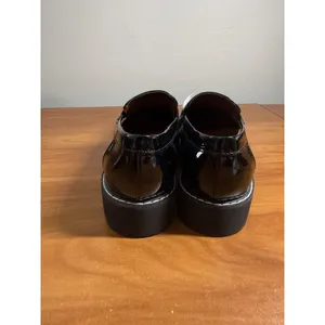 NWT FRANCO SARTO Cassandra Black Platform Penny Loafer Women's Size 8.5 thumbnail 4
