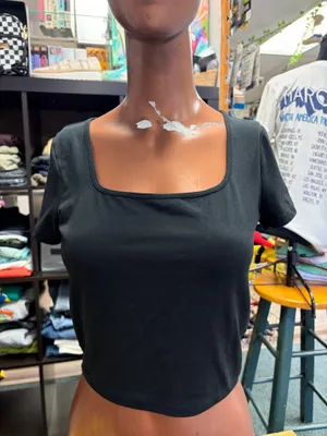 Hollister Baby Tee Square Neck thumbnail 1