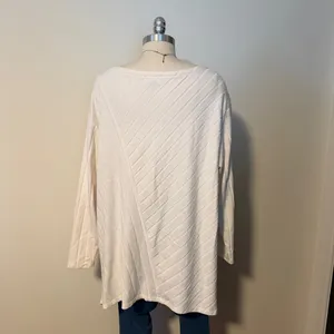Anthropologie Maeve Cream Sweater Top thumbnail 2