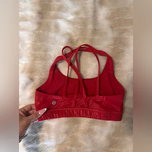 Lululemon Athletica Vibrant Red Sports Bra thumbnail 4