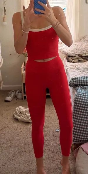 Alo WILO Anthropologie The Label Sports Bra Set thumbnail 1