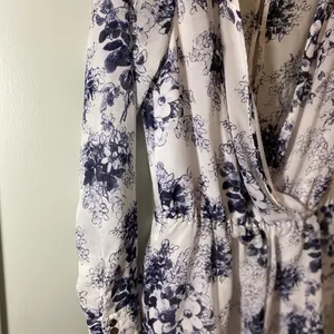 Free People Floral Romper‎ Xs- Tp thumbnail 10