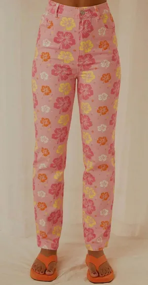 Peppermayo Hawaiian Floral Pants thumbnail 1