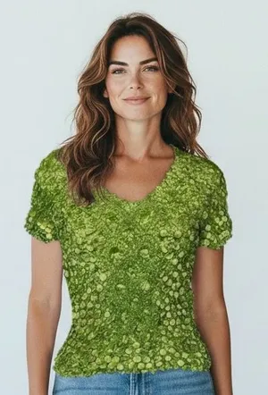 Popcorn Bubble Shirt Green thumbnail 1