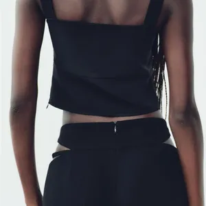 ZARA Bow Corset Top thumbnail 5