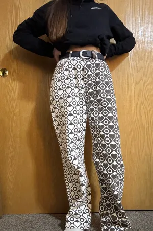 Multicolor Floral Jeans Multiple Size M thumbnail 1