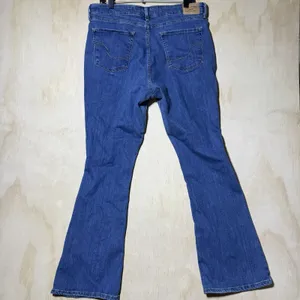 Signature by Levi Strauss Womens 16M 33x32 Mid Rise Bootcut Stretch Blue Jeans thumbnail 6