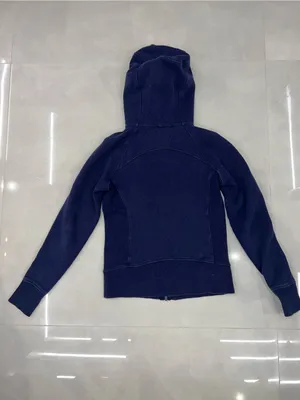 Lululemon Scuba Hoodie *Light Cotton Fleece Heathered Hero Blue thumbnail 9