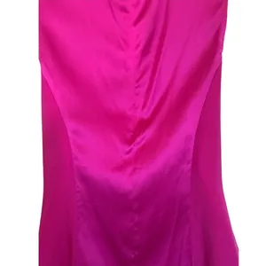 CACHE Fuchsia‎ Pink Silk Blend Twisted Halter Neck Blouse Top EUC Size Medium thumbnail 6