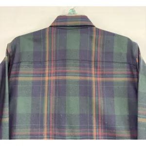 Lauren Ralph Lauren Women Worsted Wool Plaid Button Down Tartan‎ Large thumbnail 7