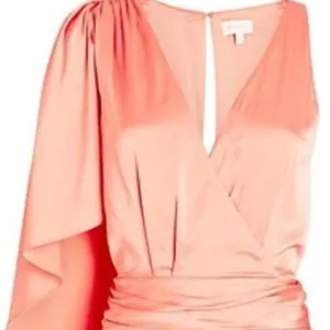 Ronny‎ Kobo Collection Coral Morgan Ruched Cocktail Dress thumbnail 8