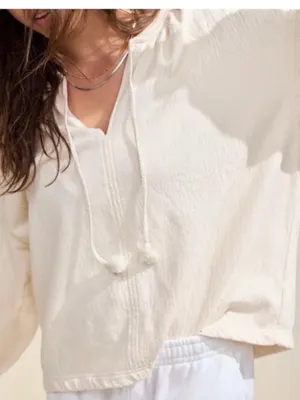 Aerie Women’s Ivory Beige Oversized Sweater Tunic XS NWT thumbnail 1