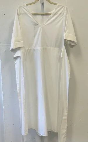 NWT M. Martin‎ Oversized Minimalist Belted Lightweight Cotton Midi Dress Sz 2 thumbnail 1