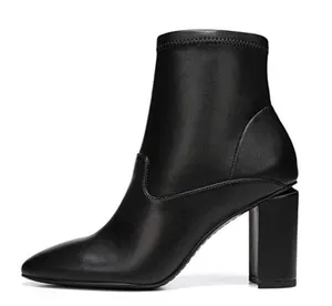 NEW Franco Sarto Eames Ankle Boot Black 11 Faux leather thumbnail 2