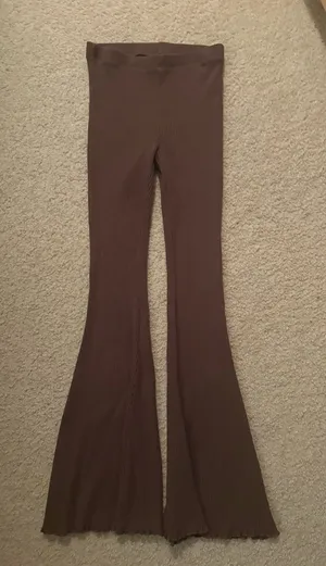 Aerie Flare Pants Ribbed thumbnail 1