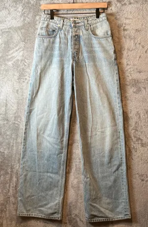 SABLYN Relaxed Straight‎ Leg Jeans Light Wash Size 25 X 32” thumbnail 1