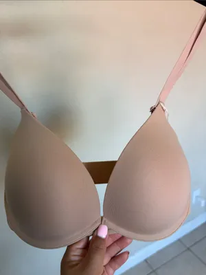 SKIMS Fits Everybody Super Push Up Bra 32DD Clay thumbnail 1