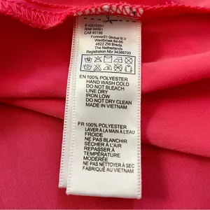 FOREVER 21 pink/coral top, size M thumbnail 6