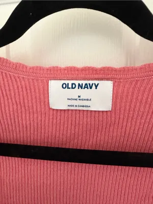 Old Navy Dried Rose Sweetheart Long Sleeve Knit Long Sleeve Size Medium thumbnail 3