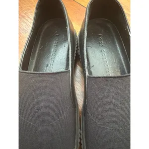 Lori Goldstein Women Black Leopard Print Platform Slip‎ On Loafer Shoes thumbnail 6