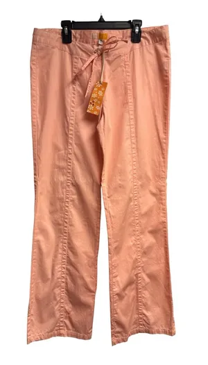 NWT Tulle Boutique Brand 100% Cotton Pink Pants Size Medium thumbnail 1
