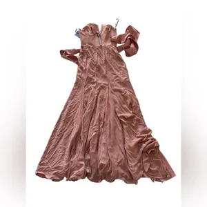 Vera Wang color Ballet Strapless Crepe Crepe Mermaid Bridesmaid Dress Size 6 thumbnail 2