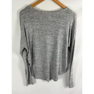 Rag & Bone Heather Grey Knit Long Sleeve top Size Medium thumbnail 5