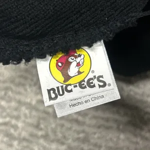 Bucees Knit Beanie Hat Black Cuffed Adult Unisex One Size Fits All Beaver Logo thumbnail 4