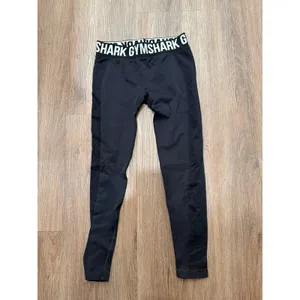 Gymshark Flex High Waisted Seamless Leggings Black Charcoal GLLG4288‎ Womens S thumbnail 2
