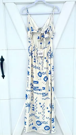 NWT Paper Heart Anthropologie - Day Drinks Maxi Dress thumbnail 2