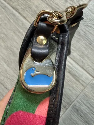 Dooney & Bourke Y2K Vintage Multi-Color Wonder Duck Wristlet Made In USA thumbnail 3