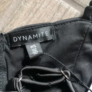 Dynamite kassi sweetheart satin bustier thumbnail 5