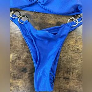 New Blue Bikini Size M thumbnail 2