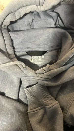 Grey Carhartt Hoodie XS Women’s Relaxed Fit thumbnail 4