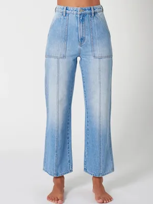 ROLLA'S Heidi High-Rise Straight Leg Jeans - 27 thumbnail 13