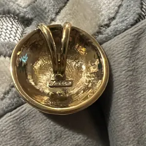Park Lane vintage pendant‎ gold with black enamel thumbnail 4