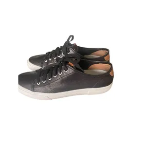 Frye Gia Low Lace Leather Sneakers Black Size 8M Casual thumbnail 6