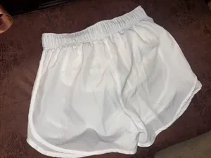 White Nike Shorts Dri-Fit Running thumbnail 2