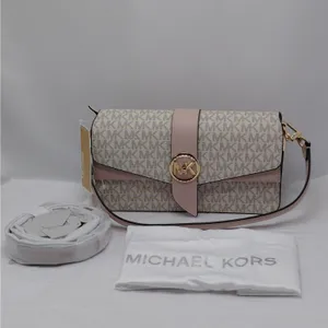 Michael Kors Logo Shoulder Bag Handbag Purse Wedding Party Quiet Luxury Coquette thumbnail 2