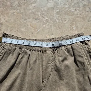 Roots Canada Hemp Jogger summer pull lounge on jogger zipper bottom Pants Medium thumbnail 7