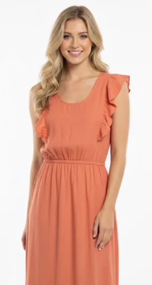 LOFT maxi dress cotton size XLarge thumbnail 1