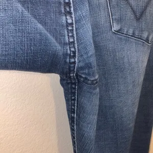 Wrangler Flare Jeans Woman’s 9/11X32 Western Blue Denim thumbnail 9
