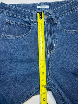 Peppermayo Jaylie Denim Jeans Size 4 Indigo Wide Leg thumbnail 8
