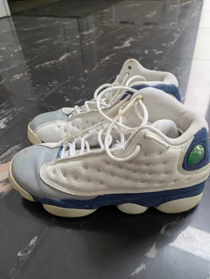 Nike Air Jordan 13 Retro French Blue Basketball Sneakers thumbnail 3
