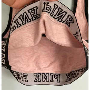 Victoria's Secret PINK Sports Bra Small Pink and Black Activewear Sportswear thumbnail 5