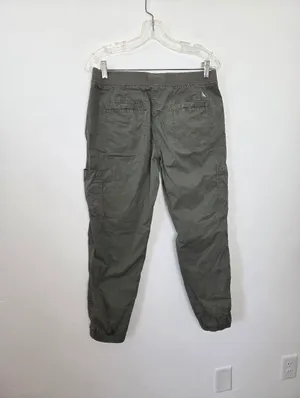 Eddie Bauer Women's Laid-back Twill Jogger Pant Dark Cool Green Size 8 Medium thumbnail 5