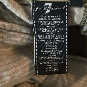 7 For All Mankind 7FAMK Olive Jeans 30 Boho Casual Minimalist Preppy Classic thumbnail 9